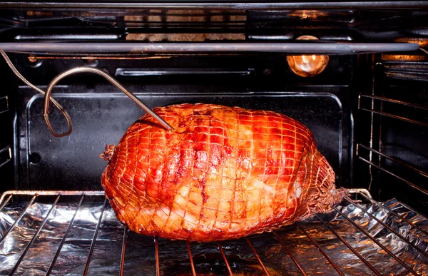 Filete de cerdo cocido en el horno — Foto de Stock