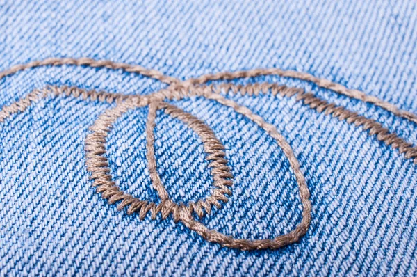 Jeans background close up — Stock Photo, Image