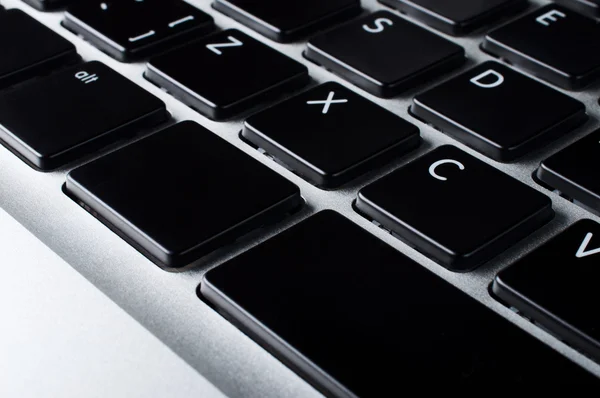 stock image Black keys of the keyboard Laptop