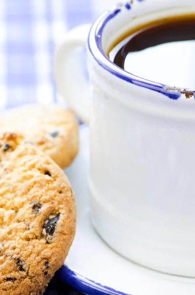 Cofee e cookies — Foto Stock