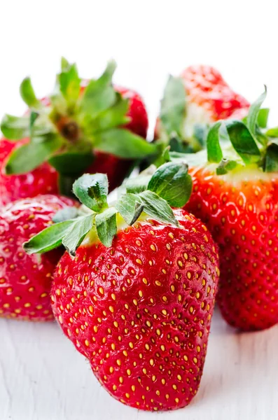 Couple strawberries — Stock Photo, Image