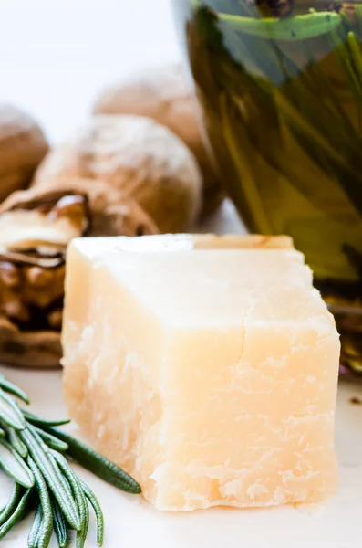 Сыр и масло — стоковое фото