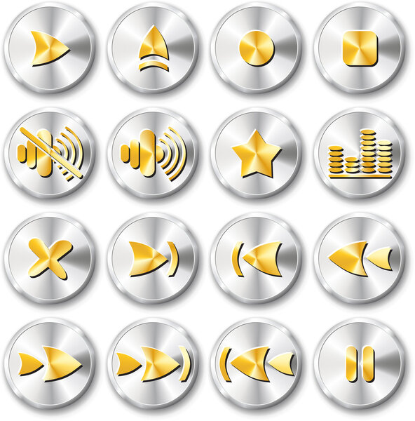 Media player icons