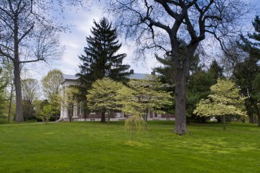 Evening at Waveland State Historic Site . Lexington, Kentucky, U clipart