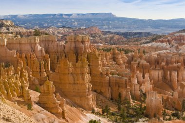 bryce canyon güzel kaya oluşumu.