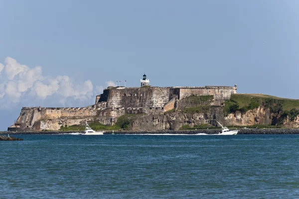 Pevnost el morro, puerto rico — Stock fotografie