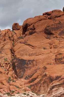 renkli taş red rock canyon Devlet Park, nevada, ABD