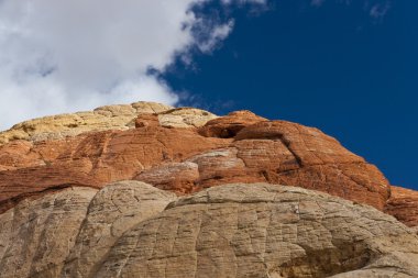 renkli taş red rock canyon Devlet Park, nevada, ABD