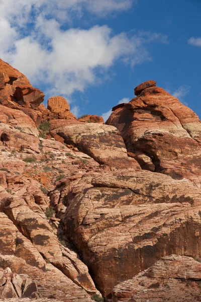 Rocas de colores en Red Rock Canyon State Park, Nevada, Estados Unidos — Foto de Stock