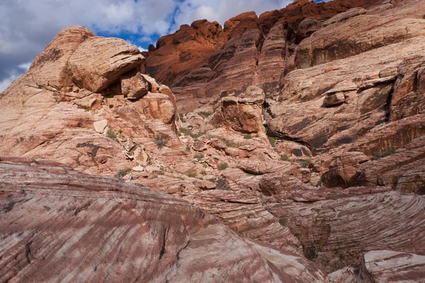 Barevné kameny v red rock canyon národní park, nevada, usa — Stock fotografie