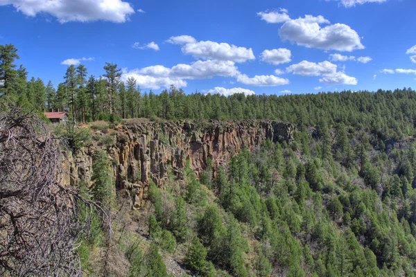 Vista de Oak Creek Canyon Arizona, EUA — Fotografia de Stock
