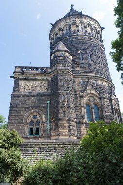 James A. Garfield Memorial. Cleveland, Ohio. clipart