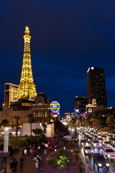 Las Vegas Strip por la noche . — Foto de Stock