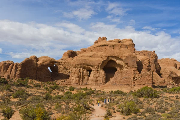 In Arches National Park, Utah, USA — Stock Photo, Image