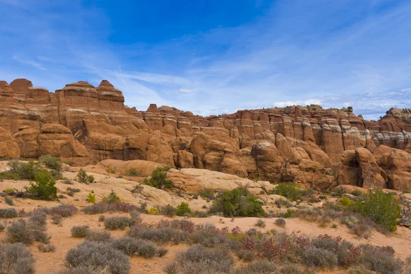 Formaciones rocosas en el Parque Nacional Arches — Foto de Stock