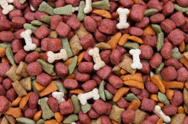 Dog food background clipart