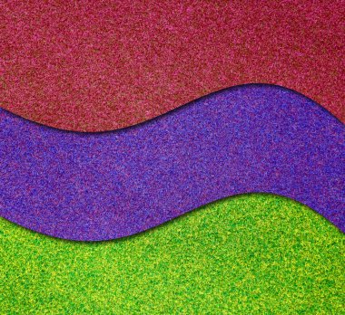 Abstract color grass with curved line background clipart