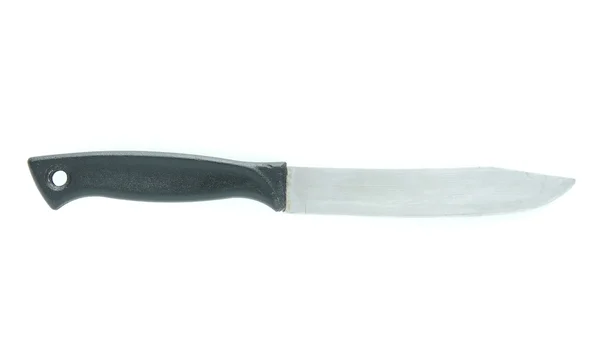 Small kitchen knife isolated on white — Stok fotoğraf