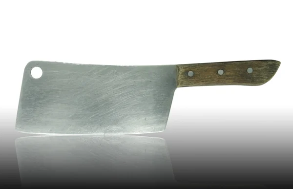 Un grande coltello da cucina — Foto Stock