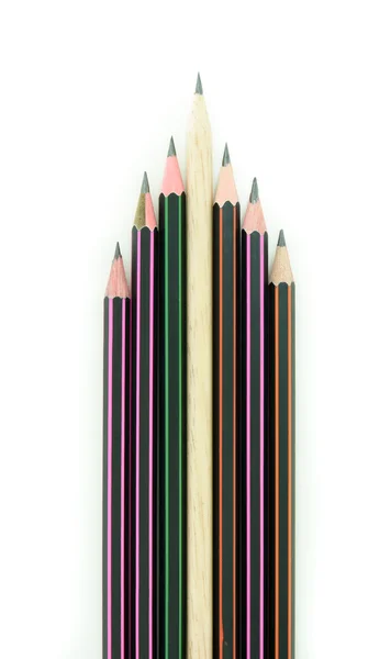 Lápis isolado em branco — Fotografia de Stock