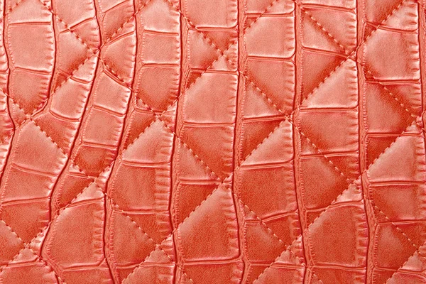 Textura bolsa de cuero rojo —  Fotos de Stock