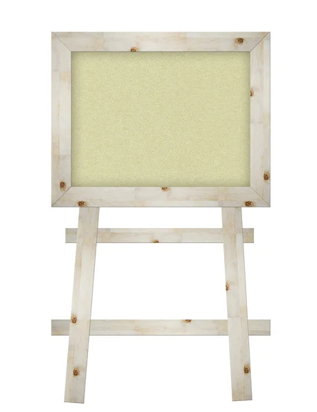 Letrero de madera aislado en blanco —  Fotos de Stock