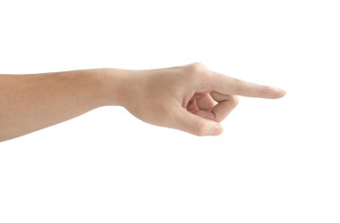 işaretleme dokunmadan veya üzerinde beyaz izole basarak el