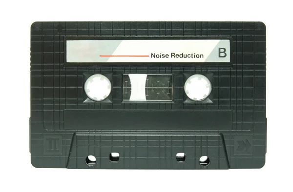 Cassette isolée sur blanc — Photo