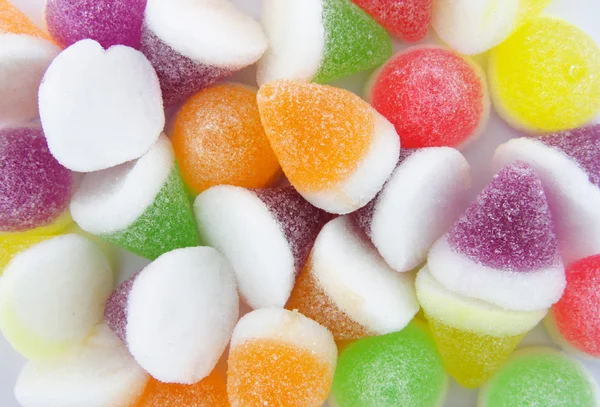 Πολύχρωμο ζελέ candy φόντο — Φωτογραφία Αρχείου