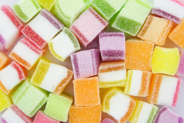 Jelly colorido Candy fundo — Fotografia de Stock