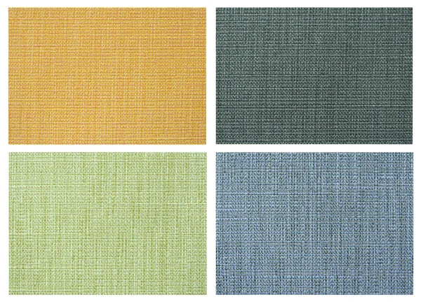 Set of Linen canvas texture — Stock Photo, Image