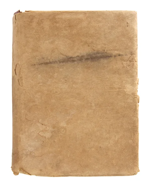 Páginas de livros antigos isolados em branco — Fotografia de Stock