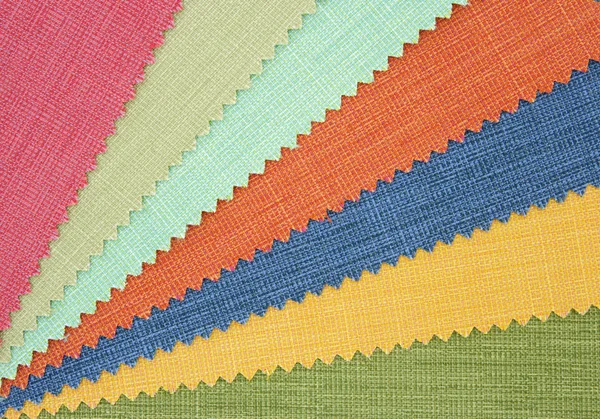 Tono multicolore del campione di trama del tessuto — Foto Stock