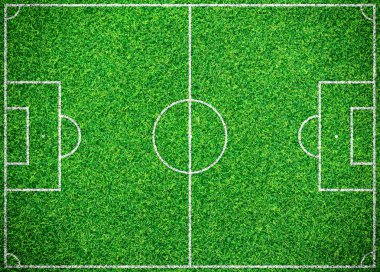 Soccer field clipart