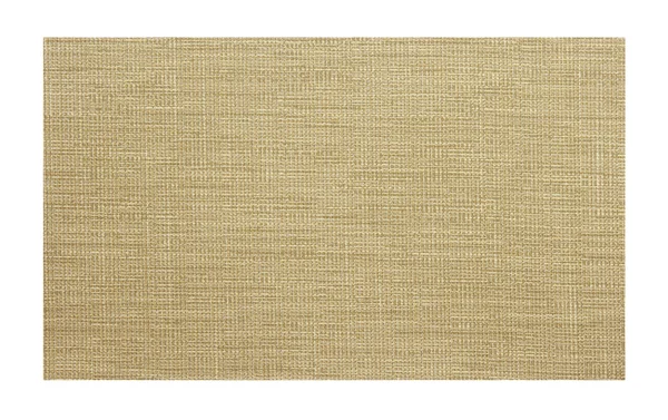 Beyaz arka plan üzerinde izole kahverengi kumaş örneği — Stok fotoğraf