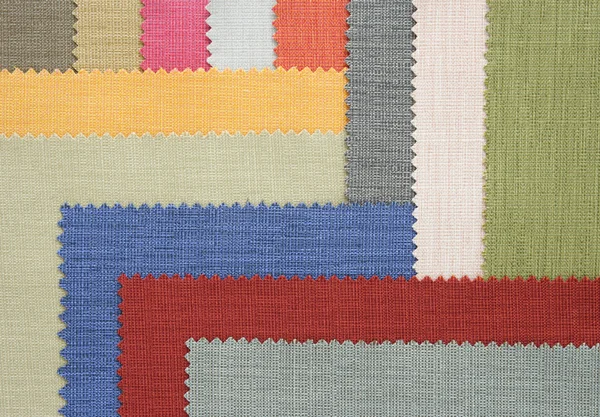 Muestras de textura de tela multicolor —  Fotos de Stock