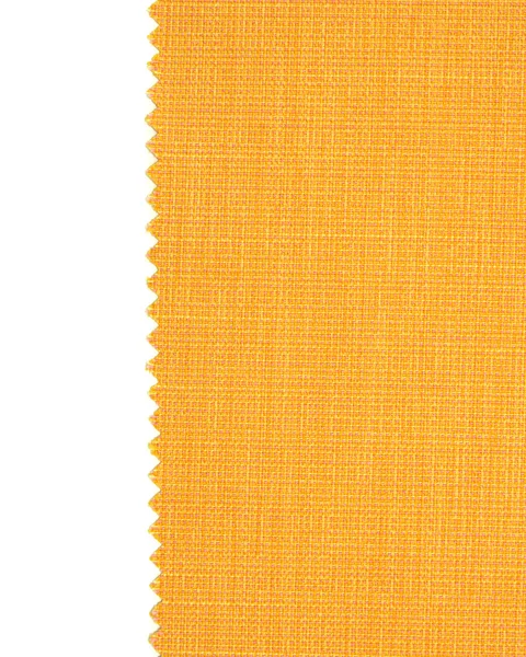Yellow fabric swatch samples texture — Stock Photo, Image