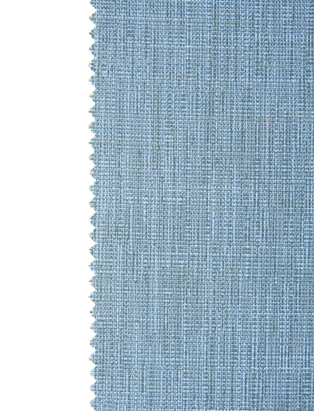 Tecido azul amostras de amostra textura — Fotografia de Stock