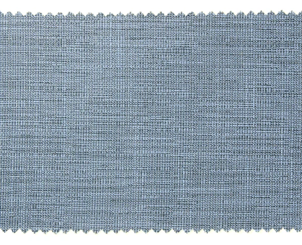 Modrá látka vzorek vzorků textury — Stock fotografie
