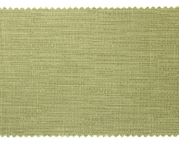 Zielona tkanina próbki próbki tekstury — Zdjęcie stockowe