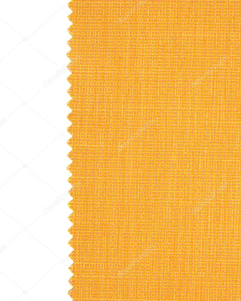 Yellow fabric swatch samples texture