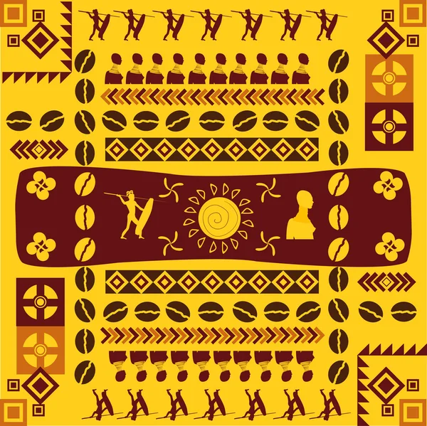 Diseño tradicional africano Imagen de stock