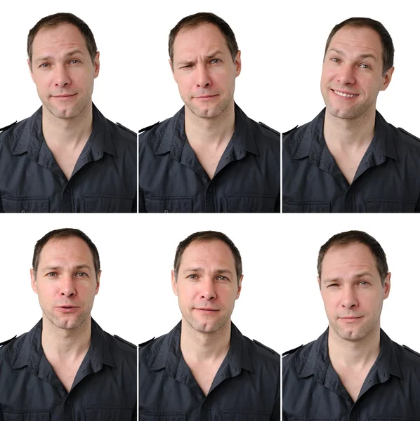 Portrét úspěšného muže středního věku s úsměvem — Stock fotografie