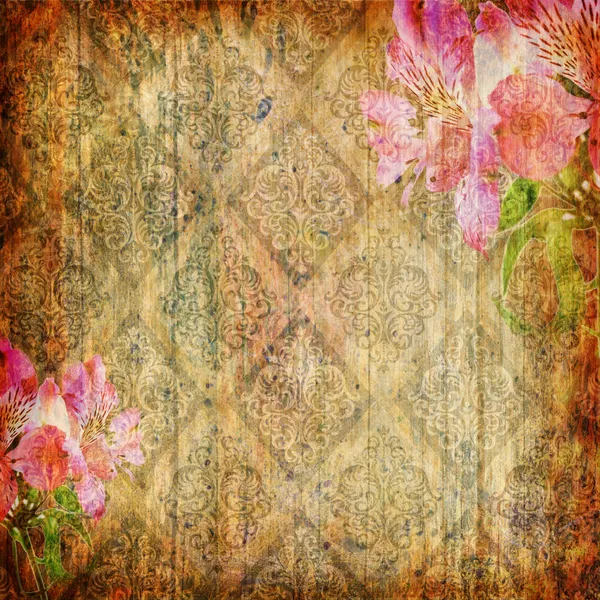 Tapeta z kwiatem — Zdjęcie stockowe