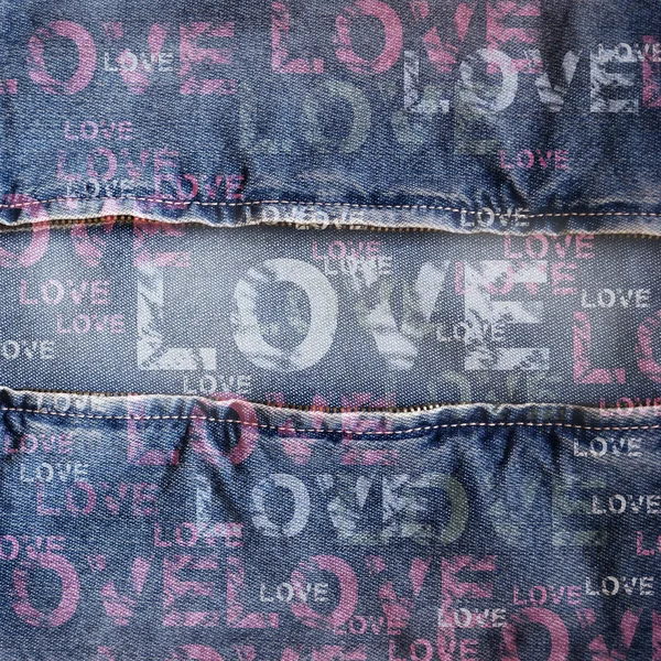 Анотація джинси тлом — стокове фото