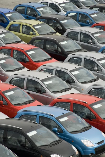 stock image Texture of cars