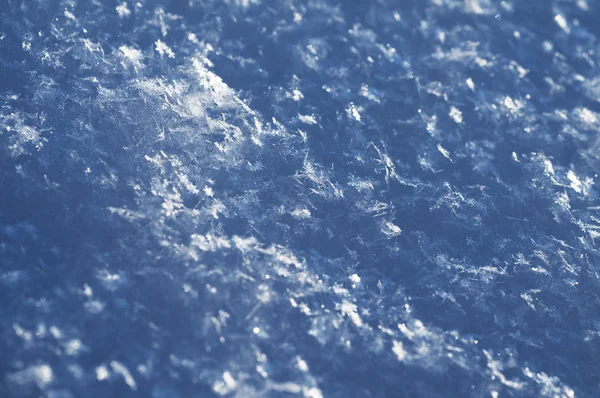 Scène hivernale avec glace et neige — Photo