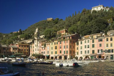 Harika Köyü, portofino, liguria, İtalya