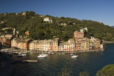 Harika Köyü, portofino, liguria, İtalya