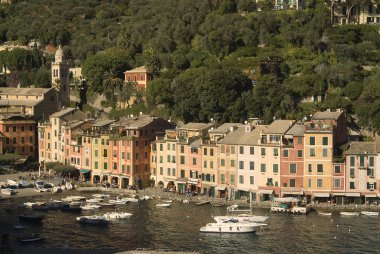 Harika Köyü, portofino, liguria, İtalya